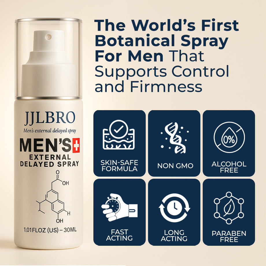 JJLBRO MEN'S SPRAY: More Firmness and More Control