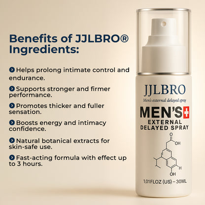 JJLBRO MEN'S SPRAY: More Firmness and More Control